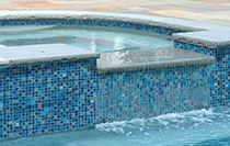 Venetian Glass pool tile